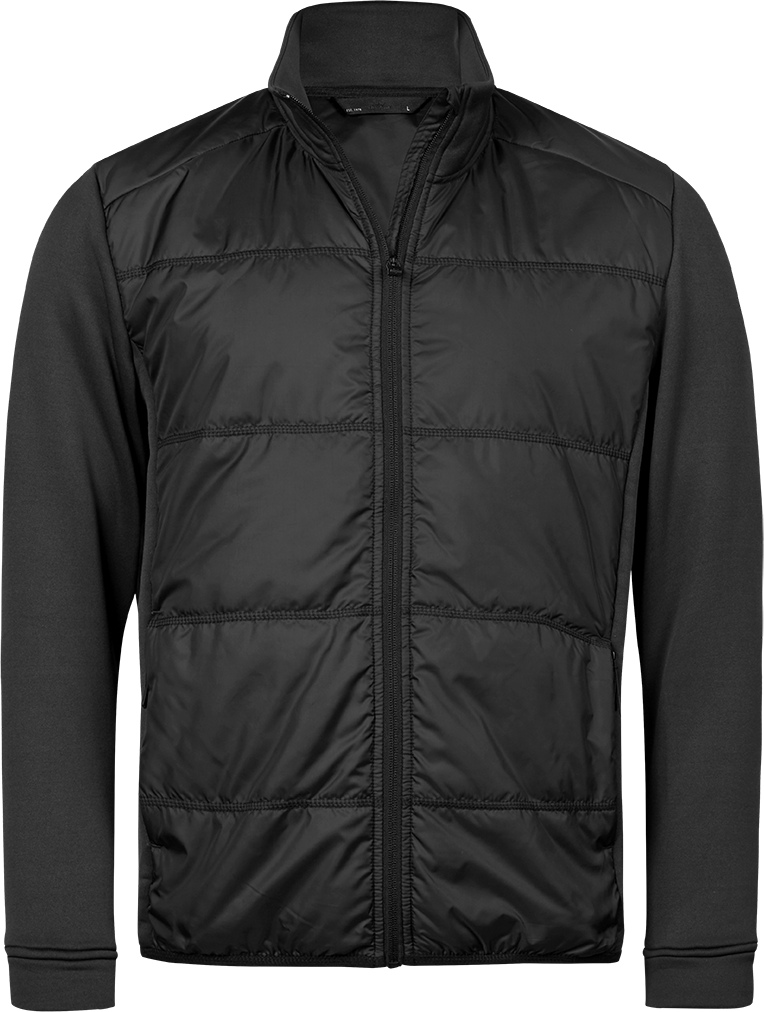 Tee Jays Hybrid Stretch Mens Jacket | DuPont™ Padding | Stretch Panels | 3 Colours | S-3XL - Summer Jacket - Logo Free Clothing
