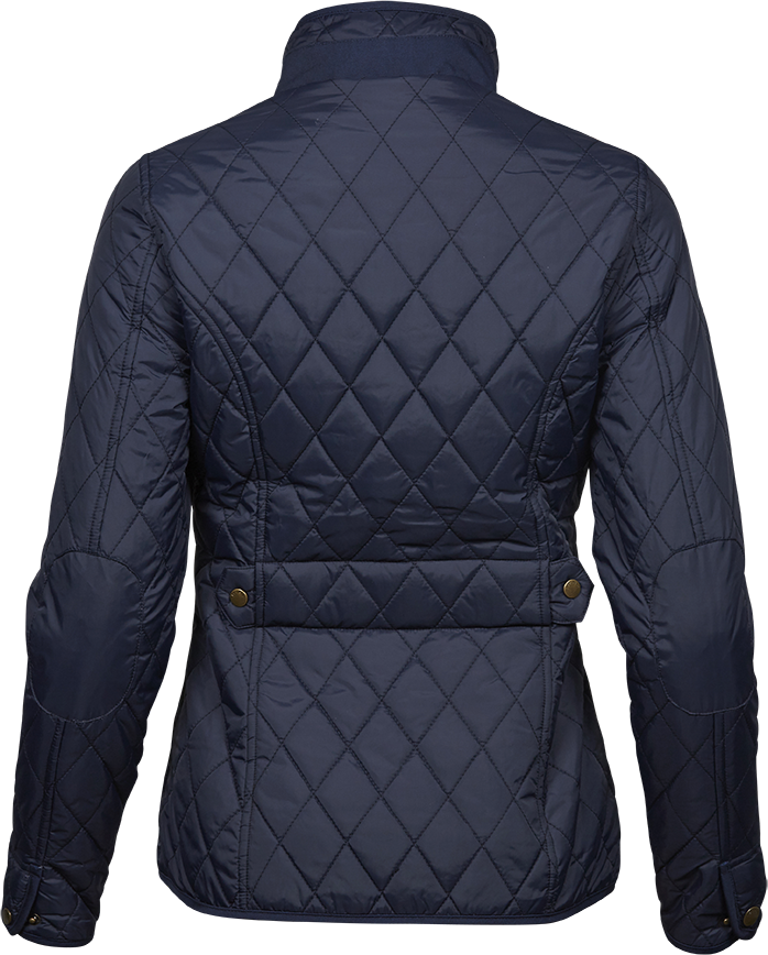 Tee Jays Richmond Ladies Quilted Jacket | Showerproof | Tailored Fit | Navy | S-3XL - Summer Jacket - Logo Free Clothing