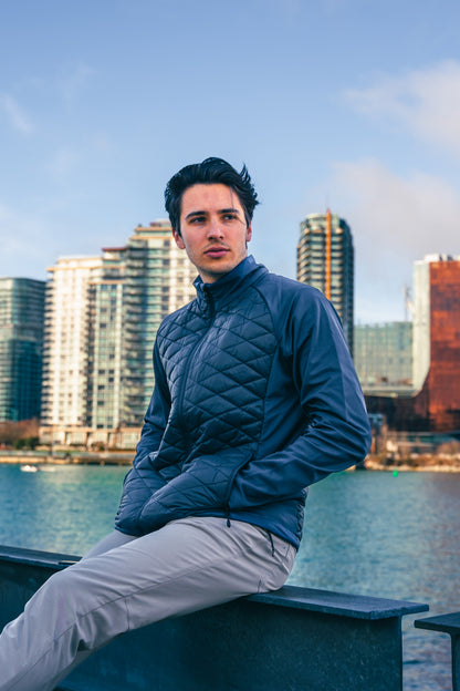 Stormtech Men's Boulder Shell Jacket | Showerproof | Breathable | Lightweight Coat | Black or Indigo | S-3XL