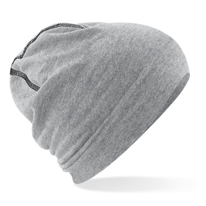 Beechfield Hemsedal Cotton Beanie | Unisex | Double Layer | Stretch | 5 Colours | One Size