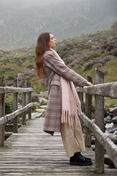 Beechfield Fluffy Scarf | Unisex | Recycled | Super Soft | Warm | 5 Colours | One Size