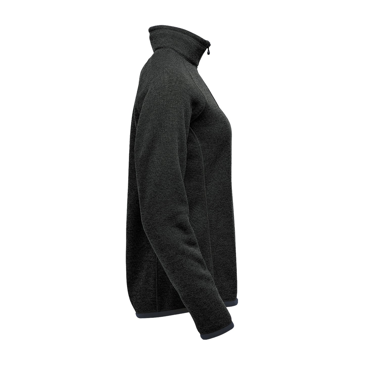 Stormtech Ladies Avalanche Quarter Zip Pullover | Recycled | Warm Brushed Interior | Black Heather | XS-XL