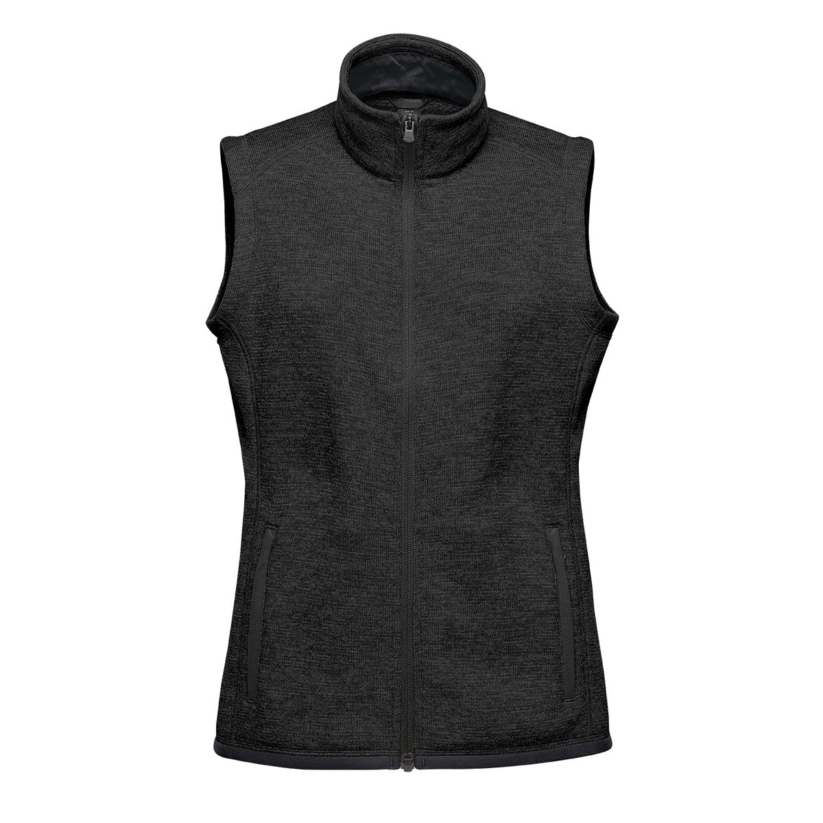 Stormtech Ladies Avalanche Full Zip Fleece Gilet | Recycled | Warm Brushed Interior | Black Heather | XS-XL