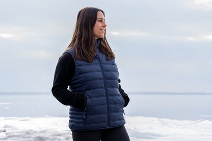 Stormtech Ladies Basecamp Bodywarmer | Quilted | Showerproof | Windproof | Packable | Navy or Black | XS-XL