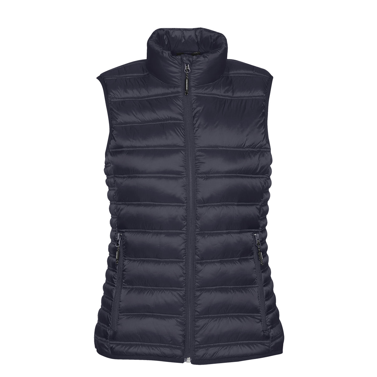Stormtech Ladies Basecamp Bodywarmer | Quilted | Showerproof | Windproof | Packable | Navy or Black | XS-XL - Gilet - Logo Free Clothing