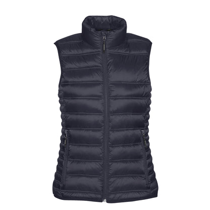 Stormtech Ladies Basecamp Bodywarmer | Quilted | Showerproof | Windproof | Packable | Navy or Black | XS-XL