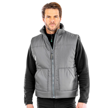 Result Fleece Lined Bodywarmer | Unisex | Showerproof | Windproof | Padded Collar | 3 Colours | S-2XL