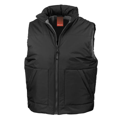 Result Fleece Lined Bodywarmer | Unisex | Showerproof | Windproof | Padded Collar | 3 Colours | S-2XL