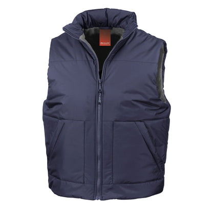 Result Fleece Lined Bodywarmer | Unisex | Showerproof | Windproof | Padded Collar | 3 Colours | S-2XL