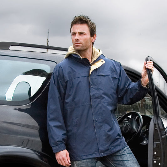Result Multi-Function Jacket | Unisex | Waterproof | Windproof | Concealed Hood | Padded | 3 Colours | XS-3XL