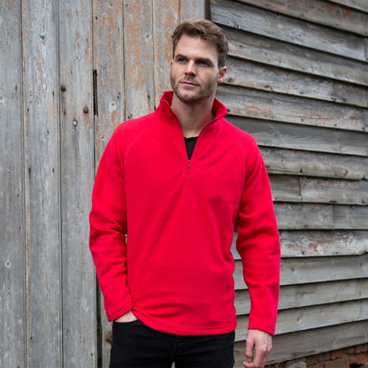 Result Core Microfleece Top | Unisex Quarter-Zip | Anti-Pill | Super Soft | Stretch Fit | 4 Colours | XS-3XL