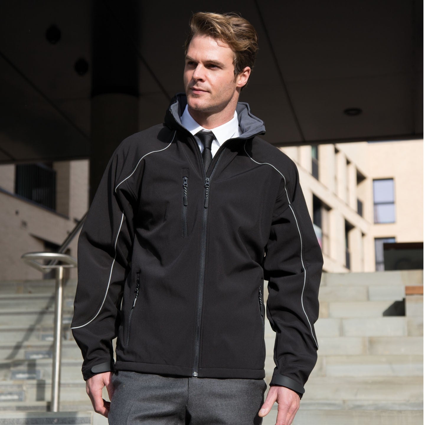 Result Hooded Softshell Jacket | Unisex | Waterproof | Breathable | Ripstop Panels | 2 Colours | XS-3XL
