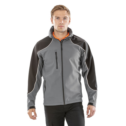 Result Hooded Softshell Jacket | Unisex | Waterproof | Breathable | Ripstop Panels | 2 Colours | XS-3XL
