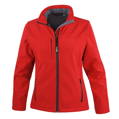 Result Ladies Recycled Classic Softshell Jacket | Waterproof | Breathable | 6 Colours | S-2XL