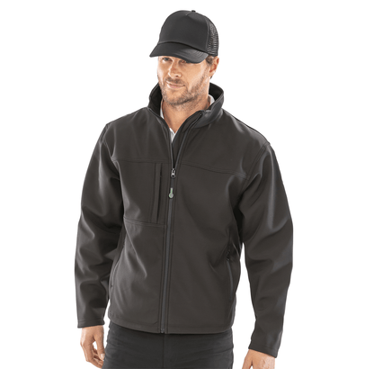 Result Men's Recycled Classic 3-Layer Softshell | Waterproof | Windproof | 7 Colours | S-4XL