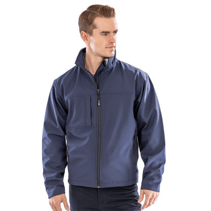 Result Men's Recycled Classic 3-Layer Softshell | Waterproof | Windproof | 7 Colours | S-4XL