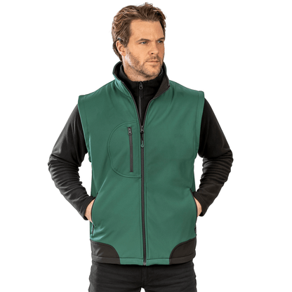 Result Recycled 3 Layer Softshell Bodywarmer | Unisex | Windproof | Breathable | 3 Colours | S-2XL