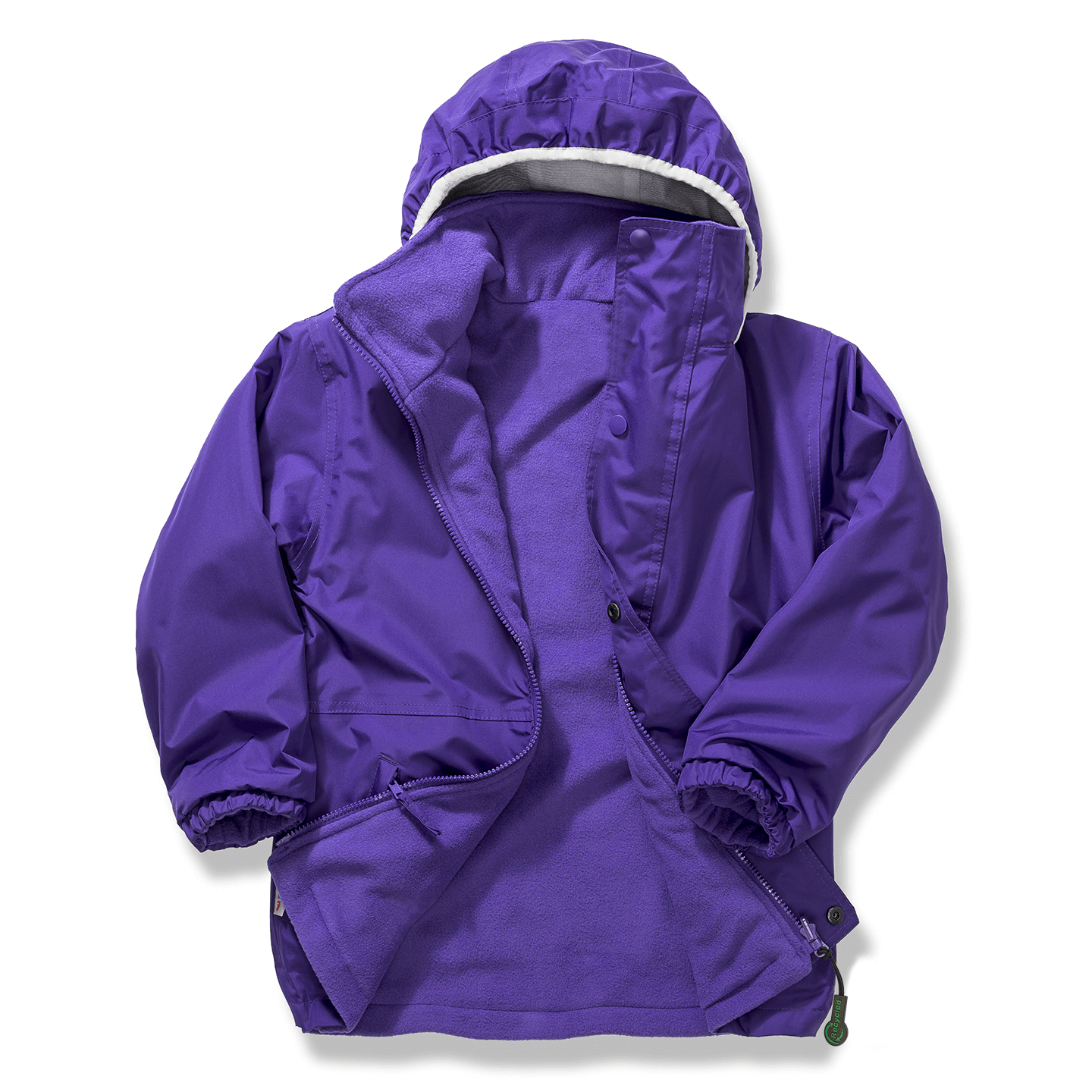 Result Junior Stormdri Jacket | Unisex | Recycled | Waterproof | Windproof | Hood | 8 Colours | Ages 2-14 - Summer Jacket - Logo Free Clothing