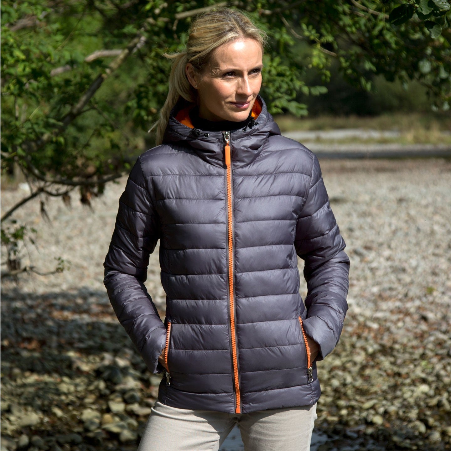 Result Urban Ladies Snowbird Hooded Jacket | Showerproof | Windproof | Quilted | 5 Colours | XS-2XL