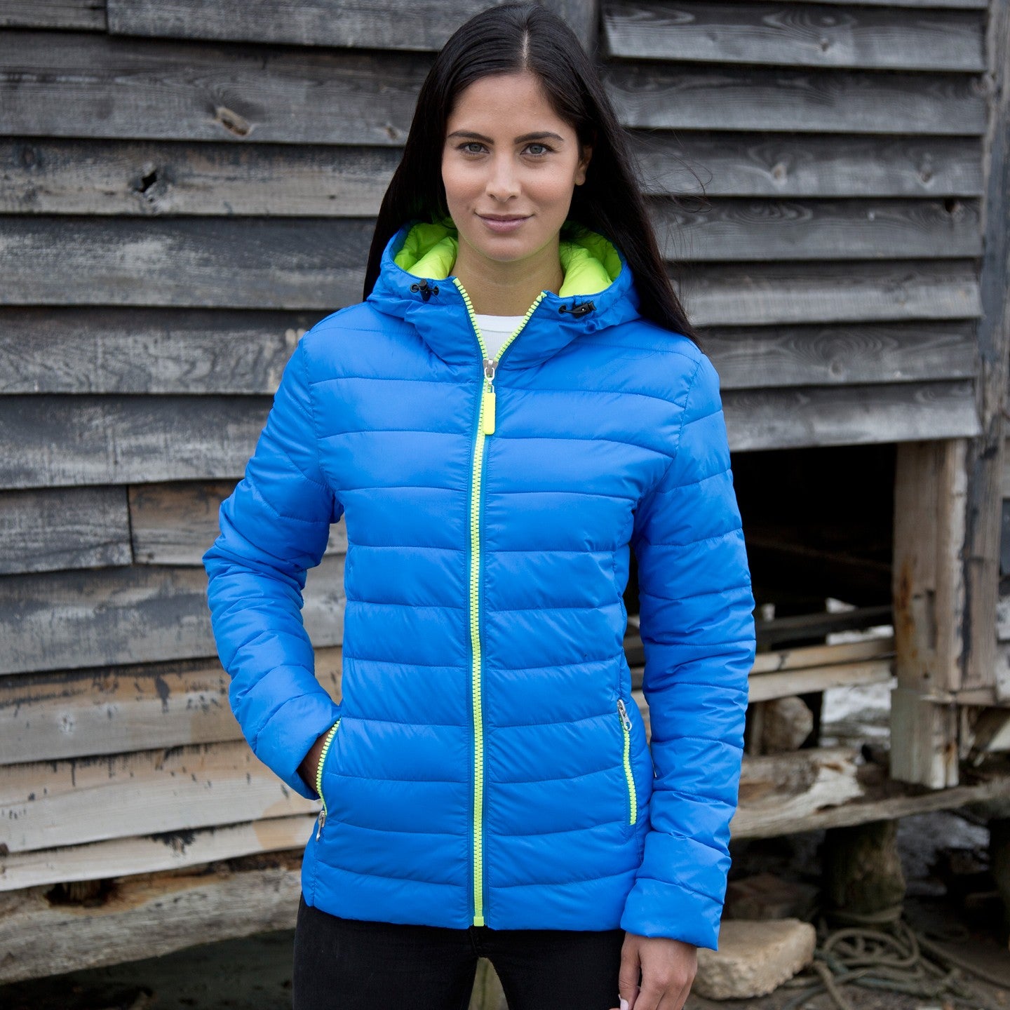 Result Urban Ladies Snowbird Hooded Jacket | Showerproof | Windproof | Quilted | 5 Colours | XS-2XL