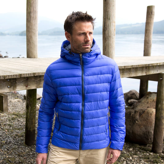 Result Urban Men's Snowbird Hooded Jacket | Showerproof | Windproof | Quilted | 4 Colours | S-3XL