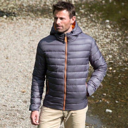 Result Urban Men's Snowbird Hooded Jacket | Showerproof | Windproof | Quilted | 4 Colours | S-3XL