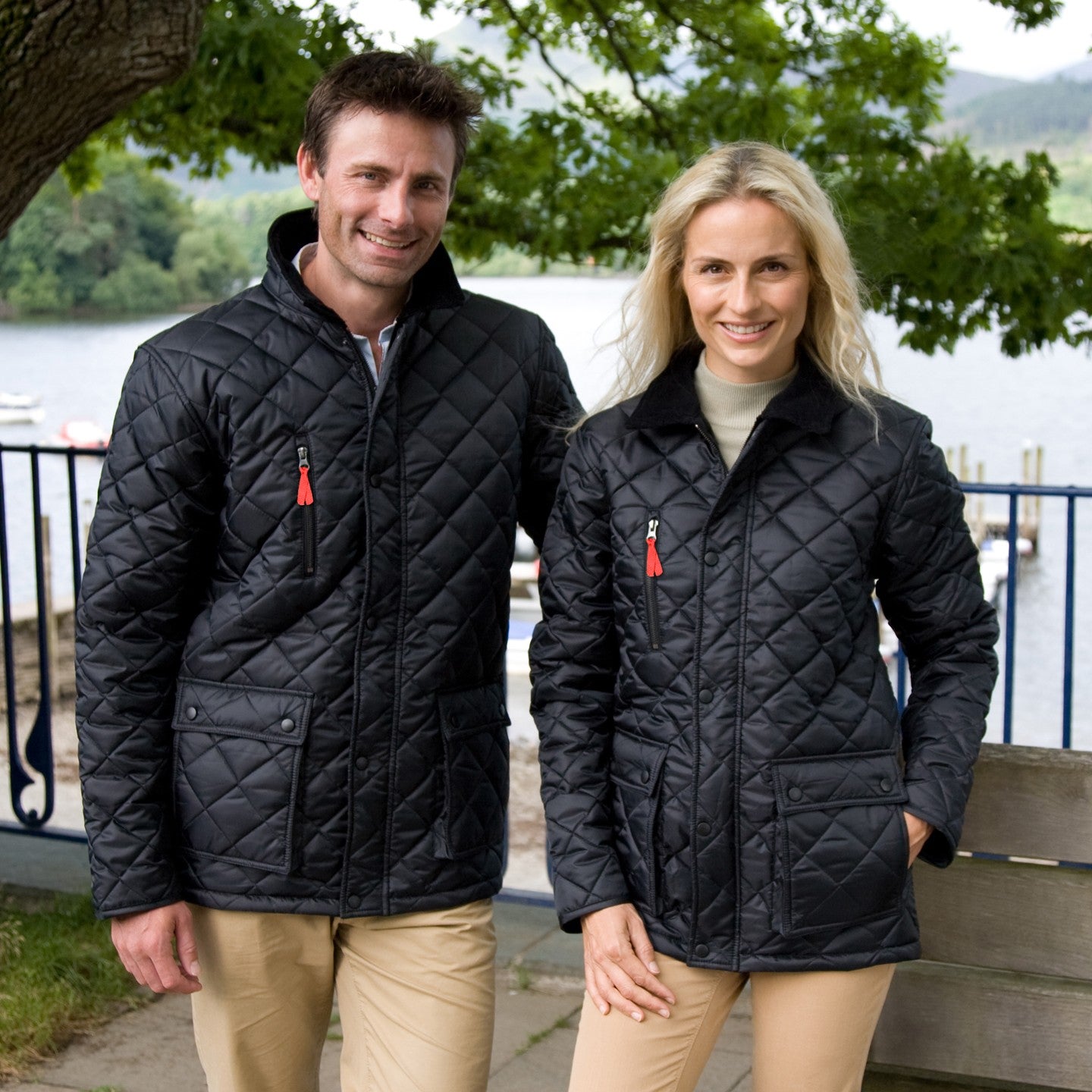 Result Urban Cheltenham Gold Jacket | Unisex | Padded | Quilted | Windproof | Fleece Lined | 2 Colours | XS-3XL