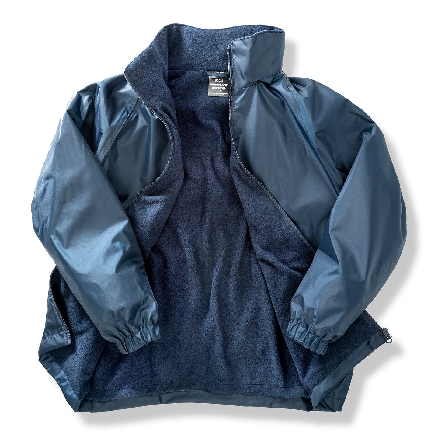 Result Core Junior Microfleece Lined Jacket | Waterproof | Windproof | 6 Colours | Ages 3-14