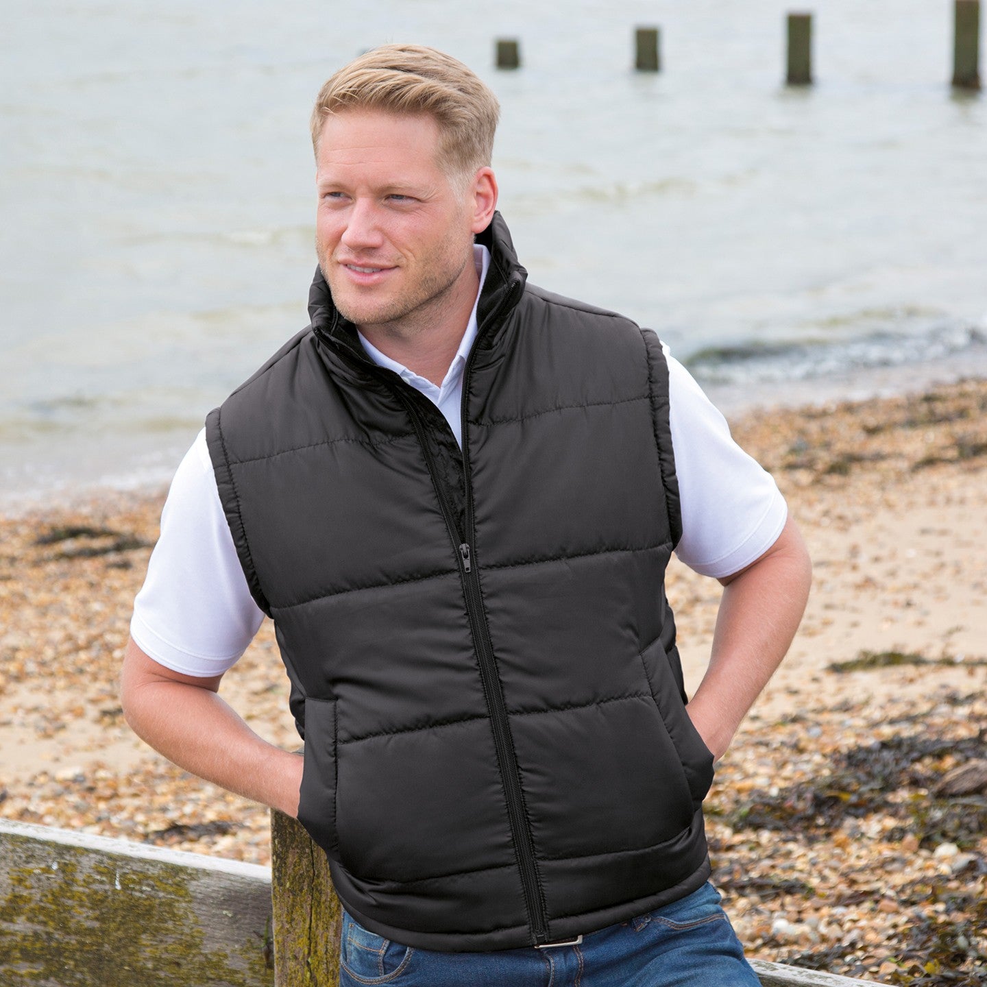 Result Core Bodywarmer | Unisex | Padded | Windproof | Fleece Lined Collar | Showerproof | 5 Colours | XS-3XL