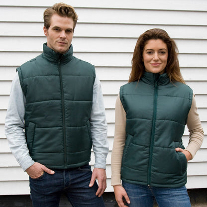 Result Core Bodywarmer | Unisex | Padded | Windproof | Fleece Lined Collar | Showerproof | 5 Colours | XS-3XL