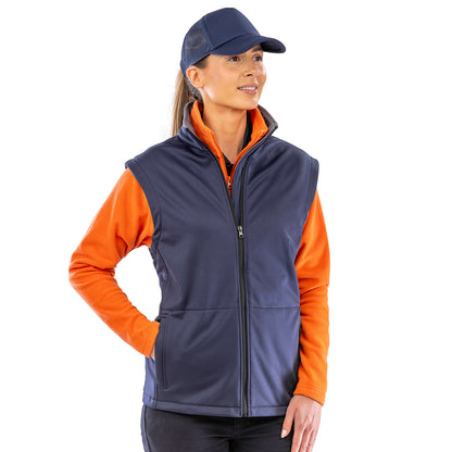 Result Core Softshell Bodywarmer | Unisex | Waterproof | Breathable | Windproof | Navy or Black | S-3XL
