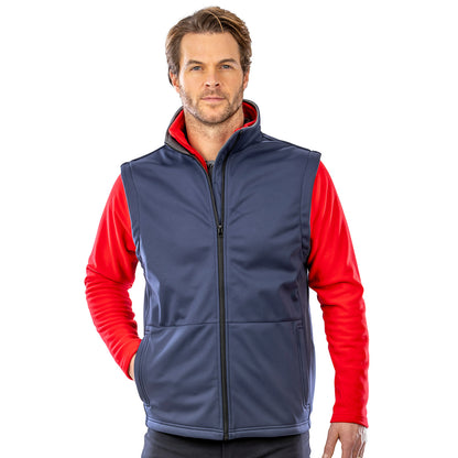 Result Core Softshell Bodywarmer | Unisex | Waterproof | Breathable | Windproof | Navy or Black | S-3XL
