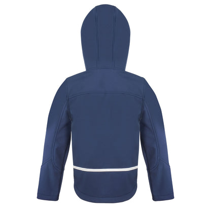 Result Core Junior Hooded Softshell Jacket | Waterproof 8000mm | Recycled | Windproof | 6 Colours | Ages 5-14