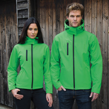 Result Core Ladies Peformance Hood Softshell Jacket | Recycled | Waterproof | Breathable | 4 Colours | XS-2XL