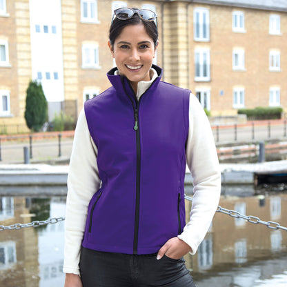Result Core Ladies Softshell Bodywarmer | Recycled | Windproof | Breathable | 10 Colours | XS-2XL