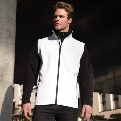 Result Core Men's Softshell Bodywarmer | Recycled Fleece Lined | Windproof | 10 Colours | S-4XL