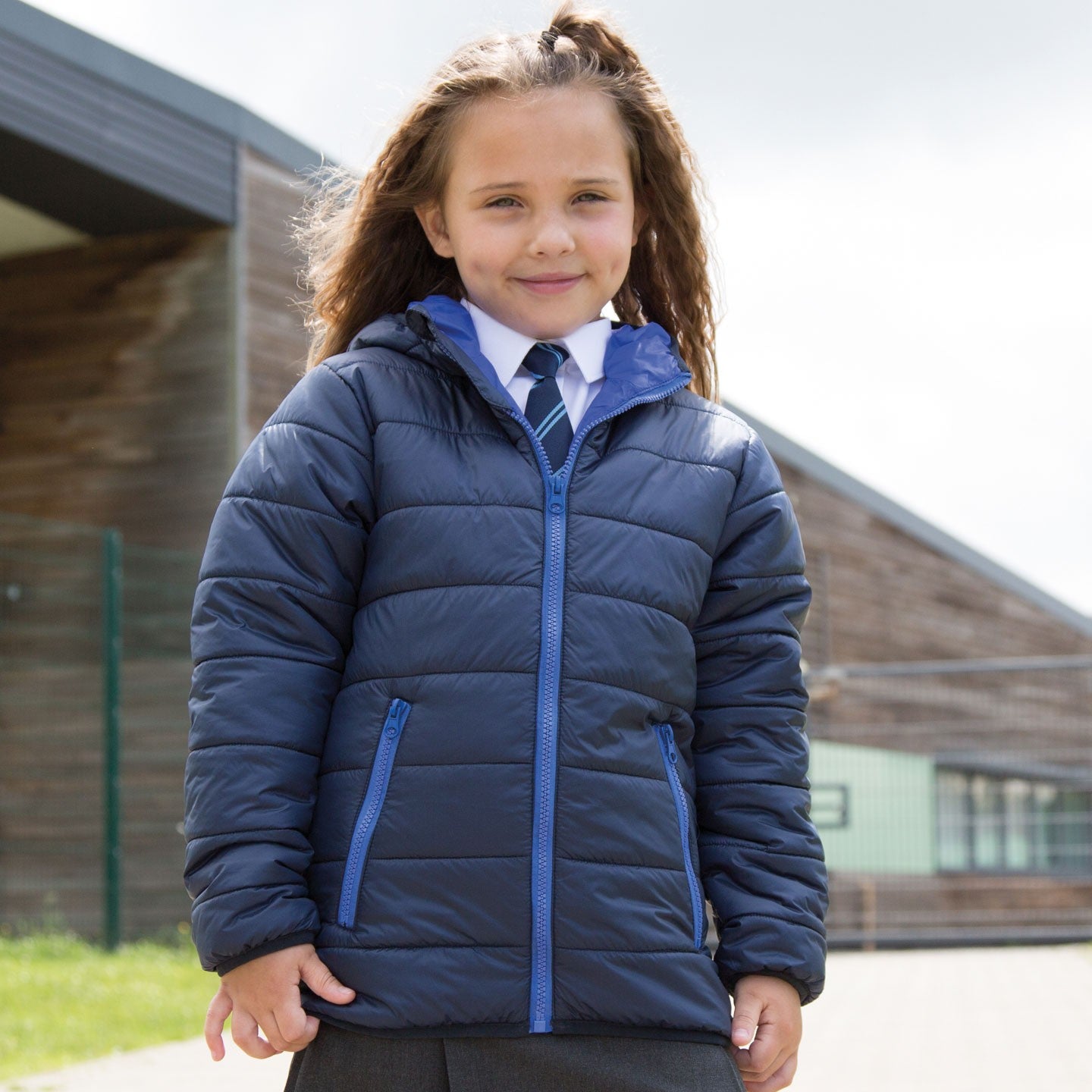 Result Core Junior Padded Jacket | Showerproof | Windproof | Hood | Quilted | 5 Colours | Ages 2-14