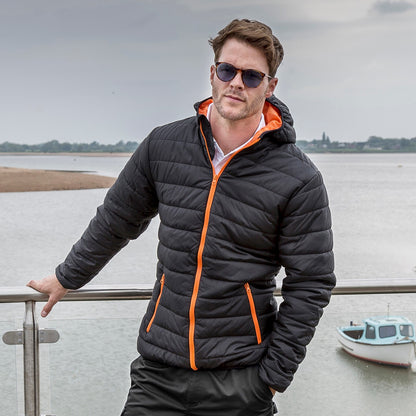 Result Core Men's Soft Padded Jacket | Lightweight | Hooded | Showerproof | Quilted | 6 Colours | XS-4XL