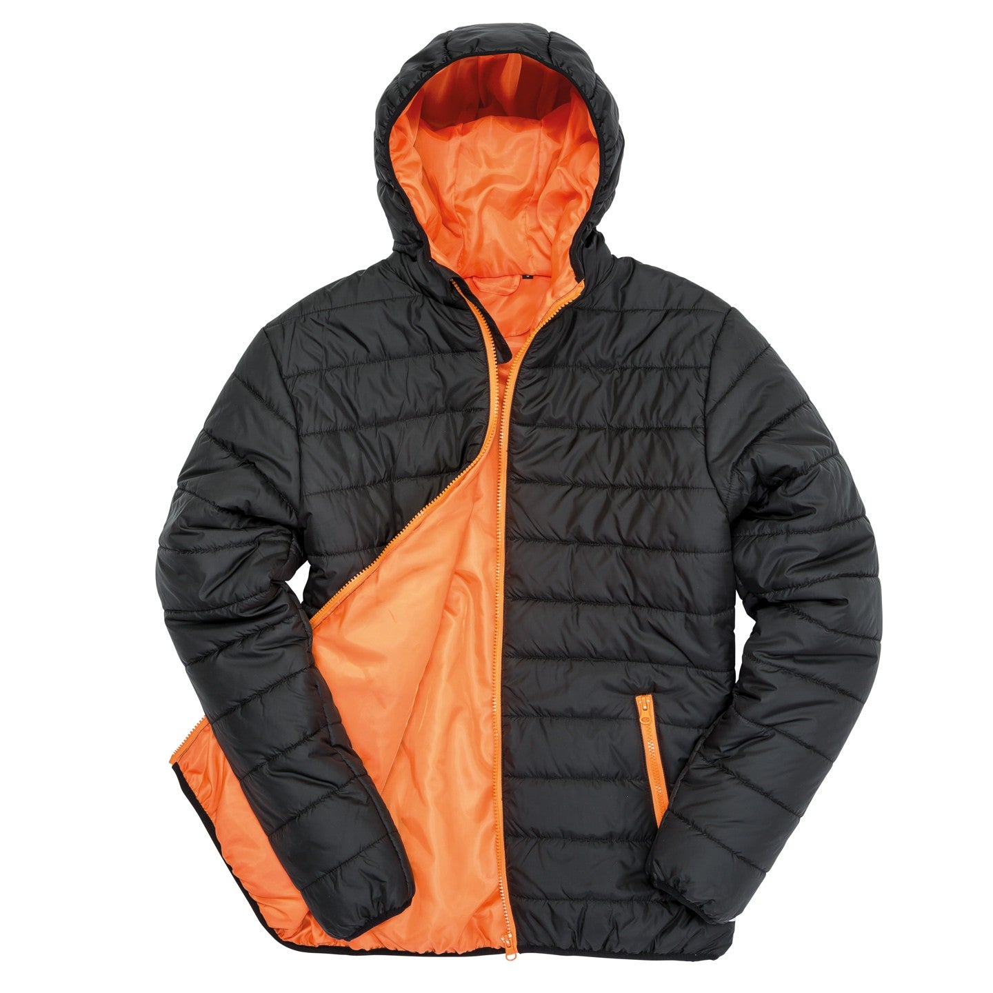 Result Core Men's Soft Padded Jacket | Lightweight | Hooded | Showerproof | Quilted | 6 Colours | XS-4XL