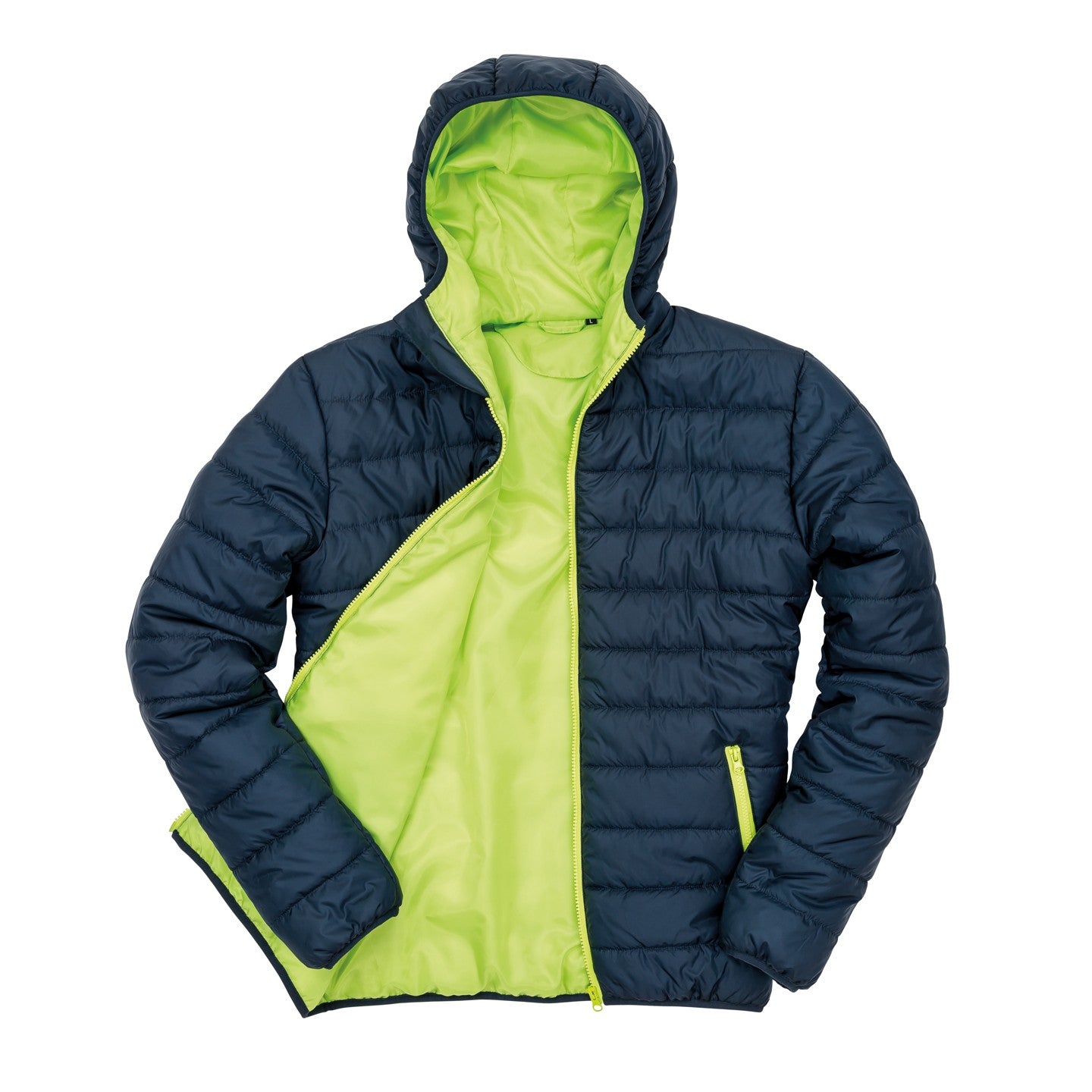 Result Core Men's Soft Padded Jacket | Lightweight | Hooded | Showerproof | Quilted | 6 Colours | XS-4XL