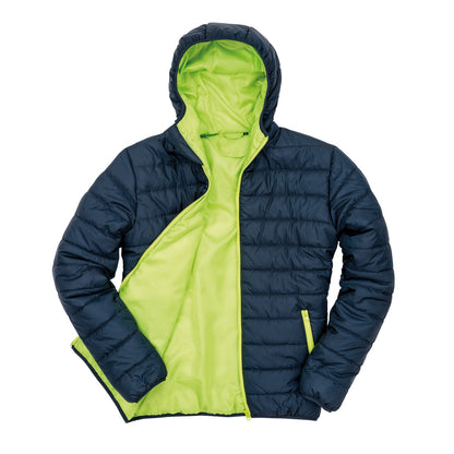 Result Core Men's Soft Padded Jacket | Lightweight | Hooded | Showerproof | Quilted | 6 Colours | XS-4XL