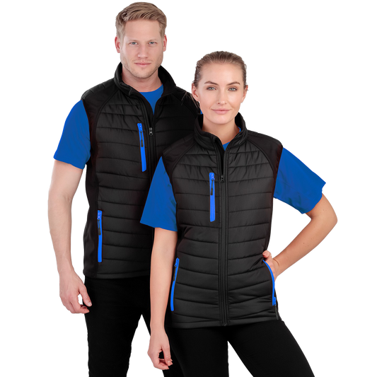 Result Genuine Recycled | Compass Pad Softshell Gilet | Logo Free Clothing