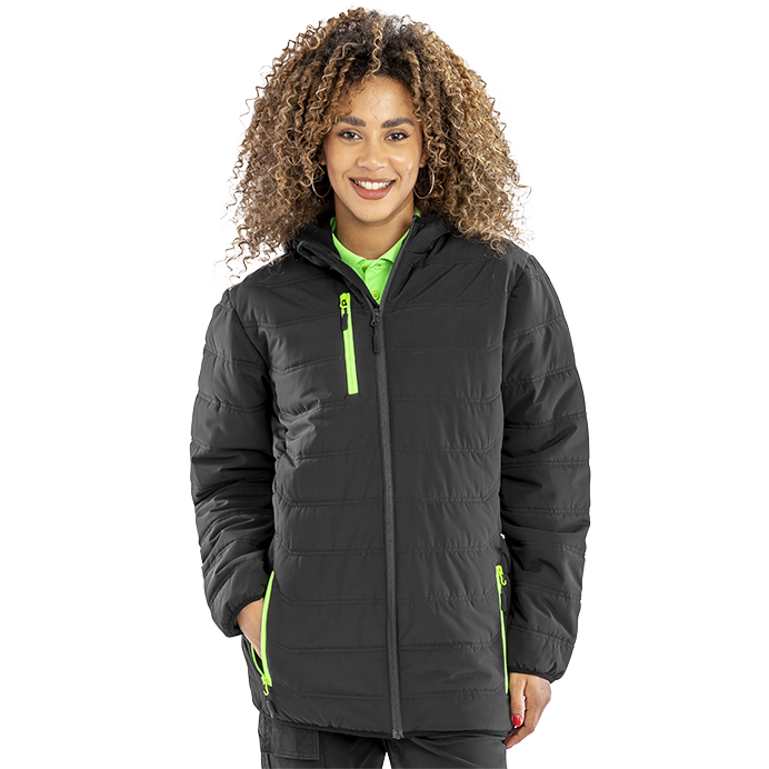 Result Compass Unisex Padded Winter Jacket | Recycled | Showerproof | 6 Colours | XS-3XL - Winter Jacket - Logo Free Clothing