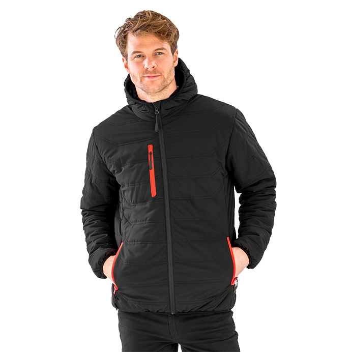 Result Compass Unisex Padded Winter Jacket | Recycled | Showerproof | 6 Colours | XS-3XL - Winter Jacket - Logo Free Clothing