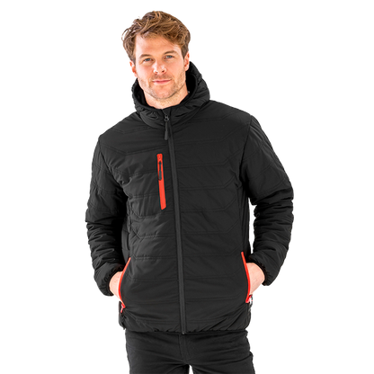 Result Compass Unisex Padded Winter Jacket | Recycled | Showerproof | 6 Colours | XS-3XL - Winter Jacket - Logo Free Clothing