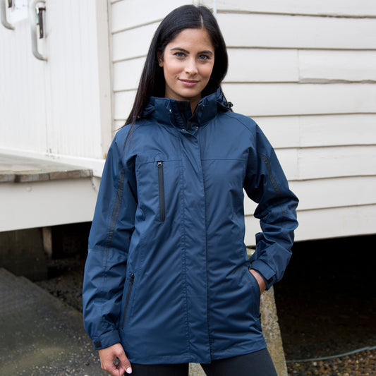 Result Ladies 3-In-1 Journey Jacket | Waterproof | Breathable | Removable Hood | 4 Colours | XS-3XL