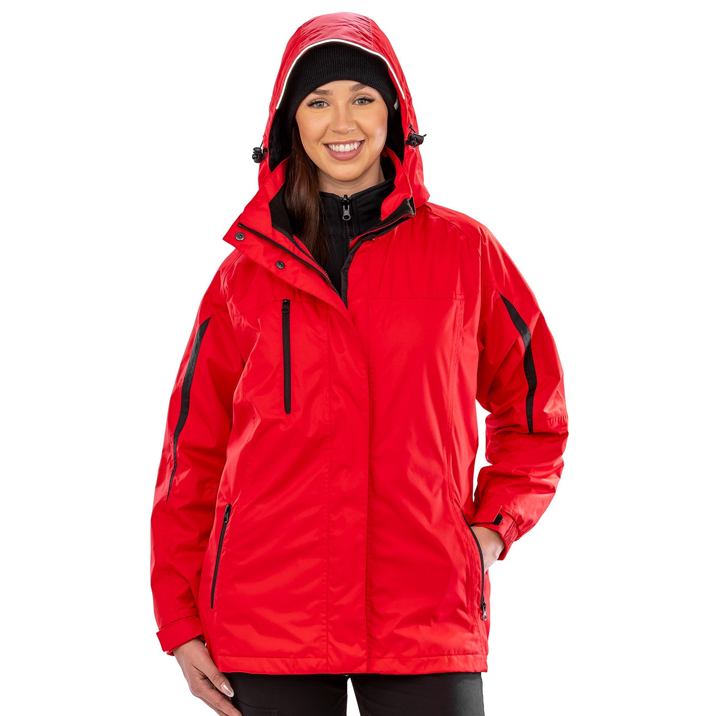 Result Ladies 3-In-1 Journey Jacket | Waterproof | Breathable | Removable Hood | 4 Colours | XS-3XL