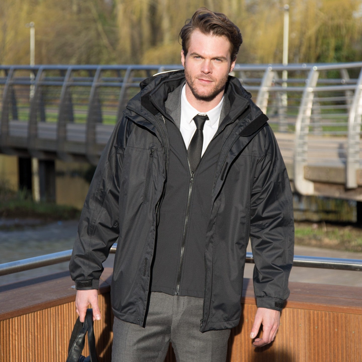Result Men's 3-In-1 Journey Jacket | Waterproof | Windproof | Softshell Inner | Hood | 3 Colours | S-4XL