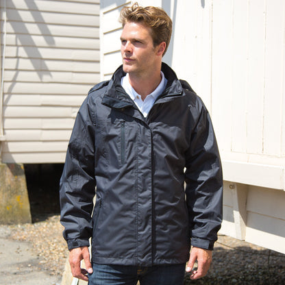 Result Men's 3-In-1 Journey Jacket | Waterproof | Windproof | Softshell Inner | Hood | 3 Colours | S-4XL