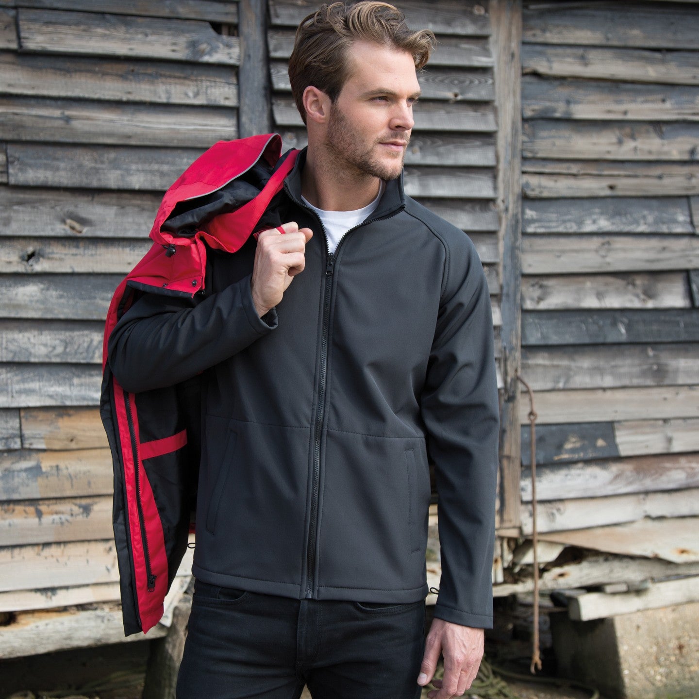 Result Men's 3-In-1 Journey Jacket | Waterproof | Windproof | Softshell Inner | Hood | 3 Colours | S-4XL